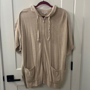 Barefoot Dreams Cozy Beige Cardigan